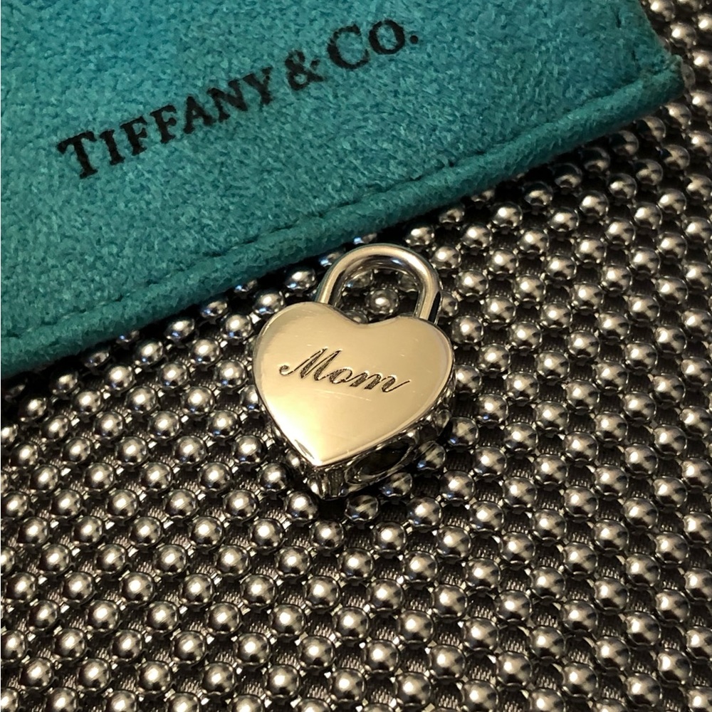 Tiffany & Co. “Mom” Padlock Charm Pendant